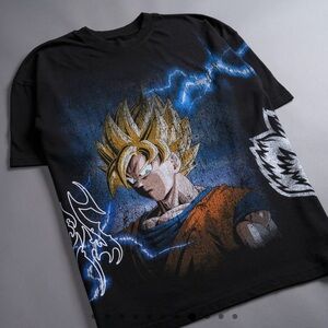 DARC SPORT X DRAGON BALL Z (DBZ) X SUPER SAIYAN GOKU ENERGY SHIRT